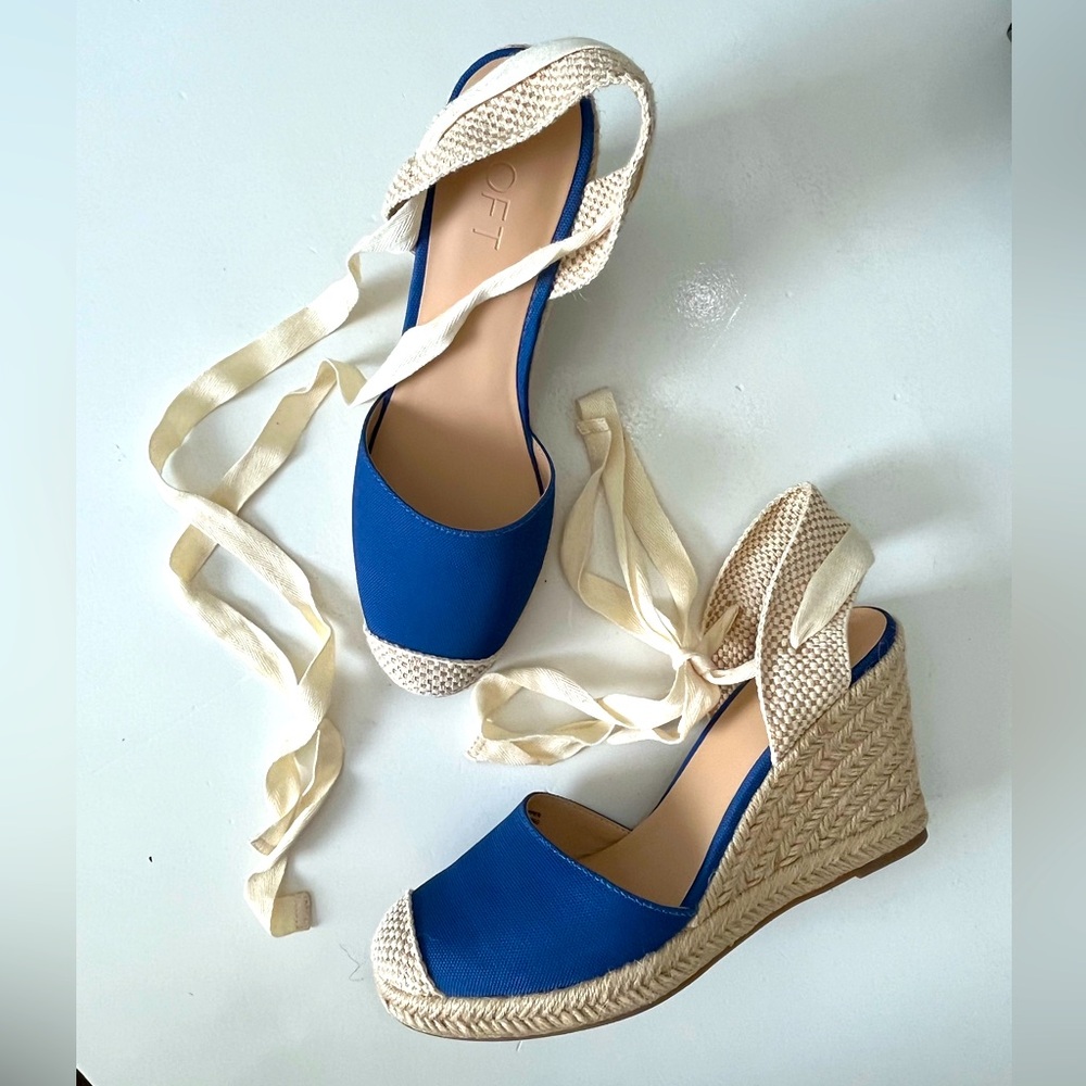 LOFT | 8.5 | Espadrille wedges